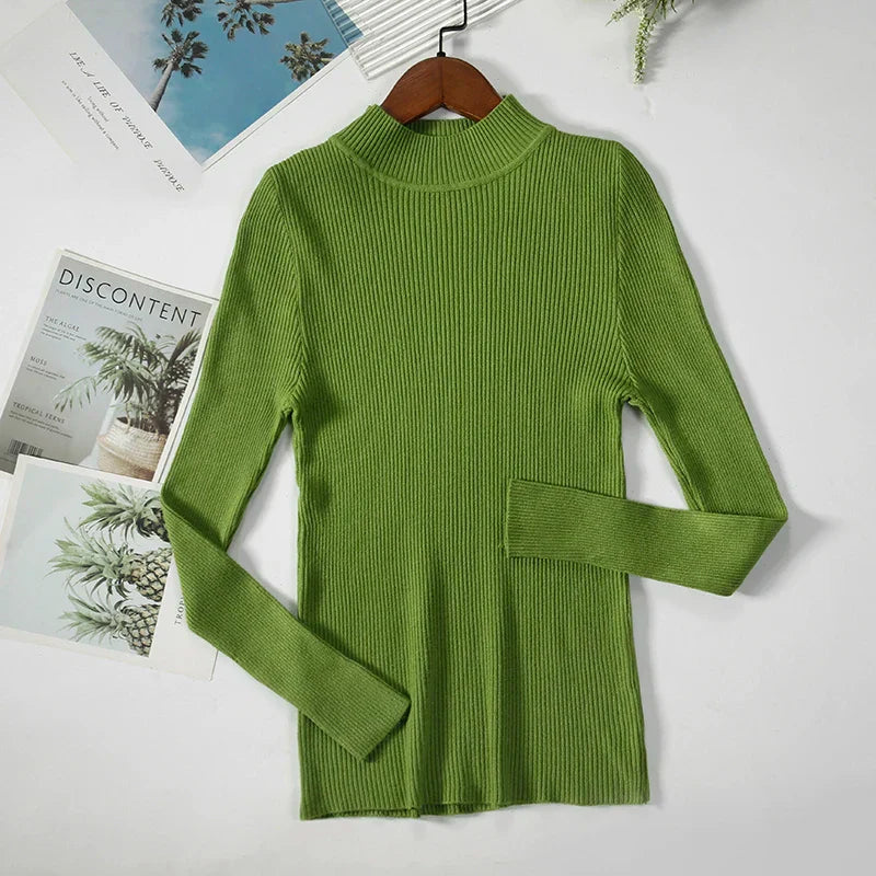 Charlotte - Turtleneck Sweater Knitted Soft Cashmere for Men