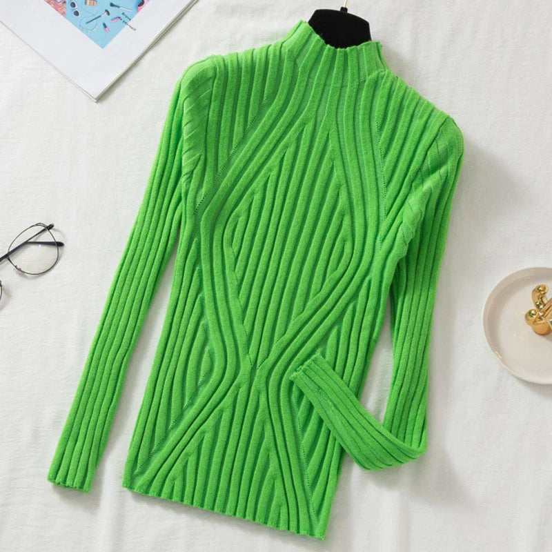 Dara- Half-high turtleneck sweater for women