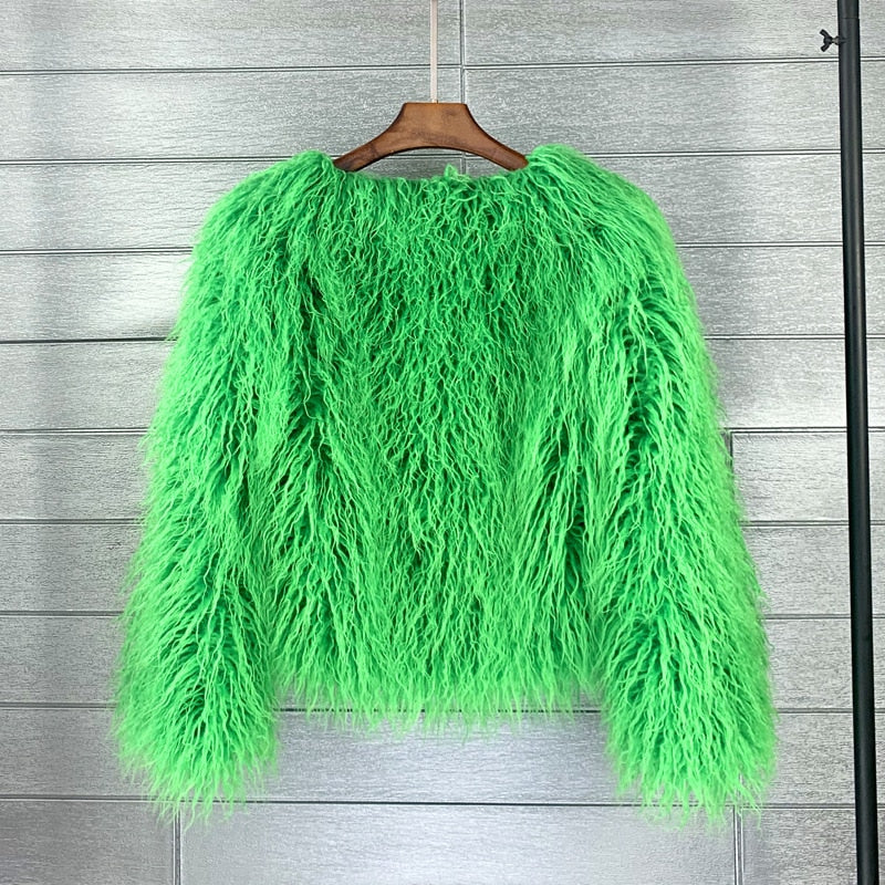 Stylish Fux fur coat for women - Martina
