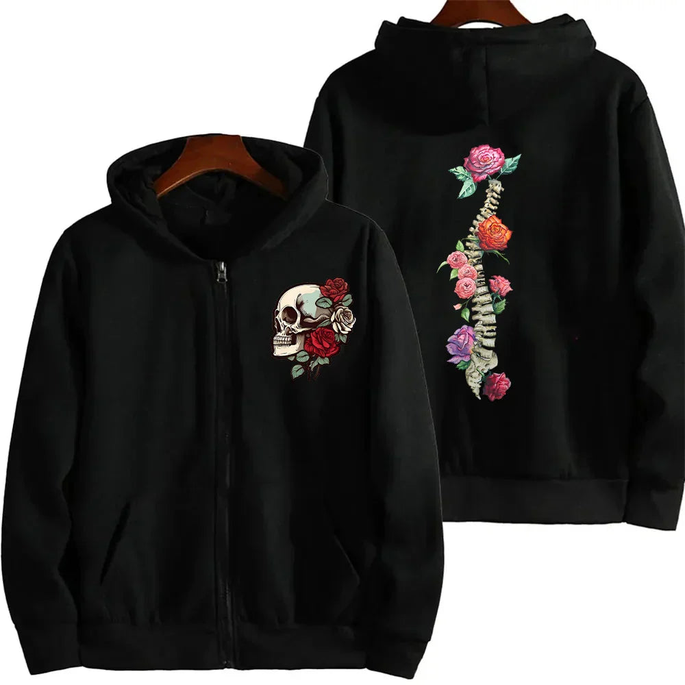 Greer- Comfortable ladies zip-up hoodie