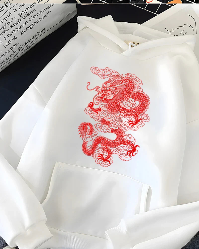 Rubika hoodie with graphic print for women