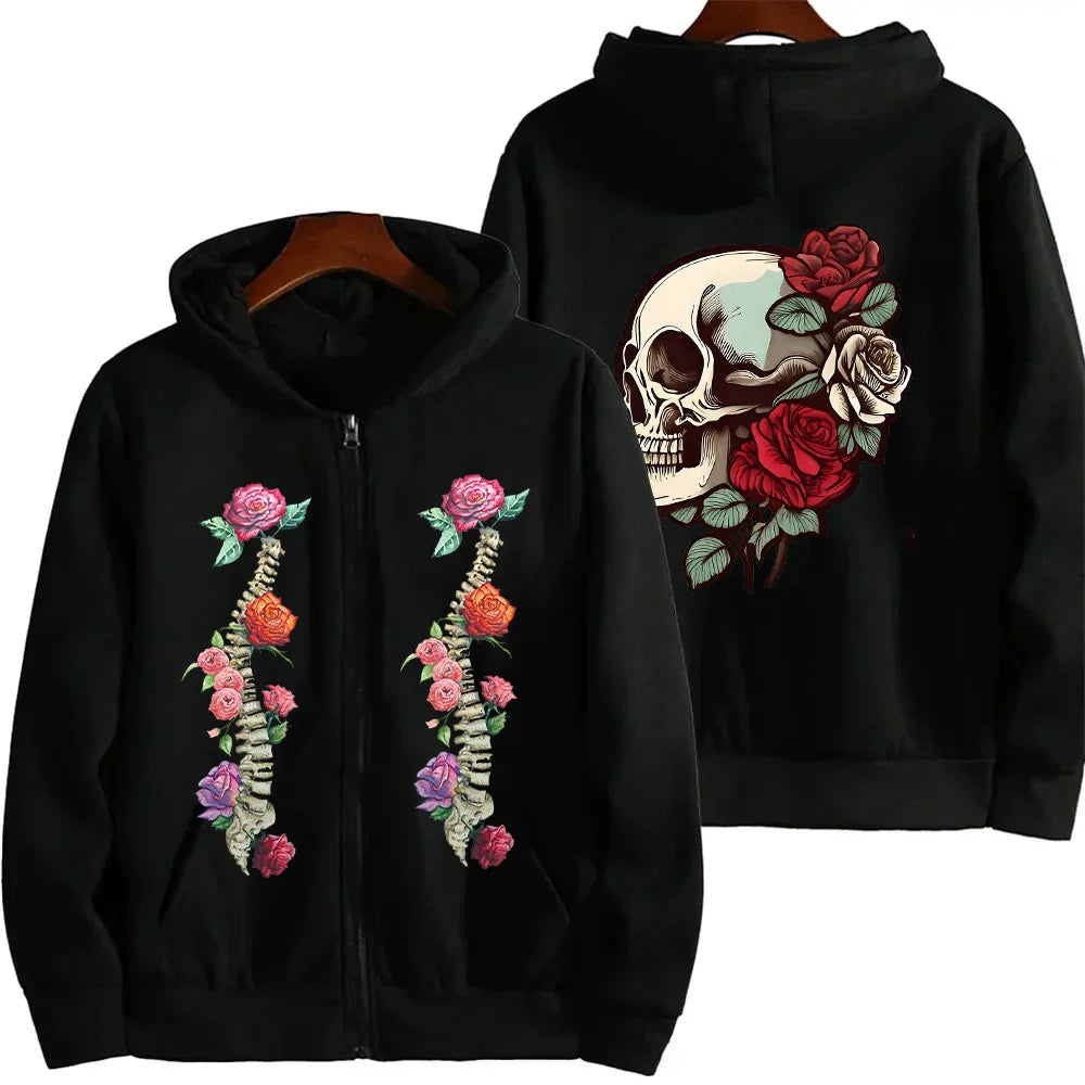 Greer- Comfortable ladies zip-up hoodie