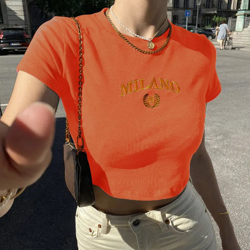 Juliane | Trendy Milano Crop Top for Ladies