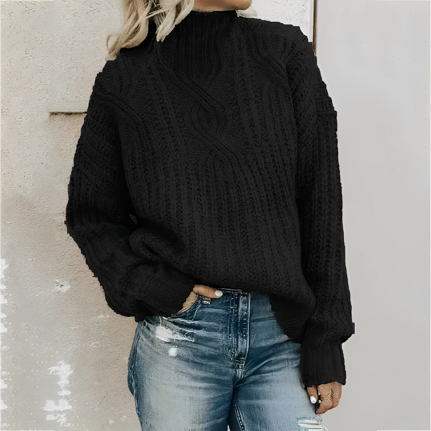 Cozy knitted sweater - Sloane