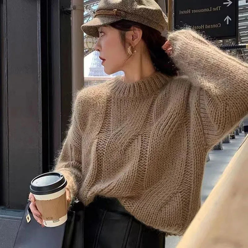 Diesel- Casual twist sweater for women