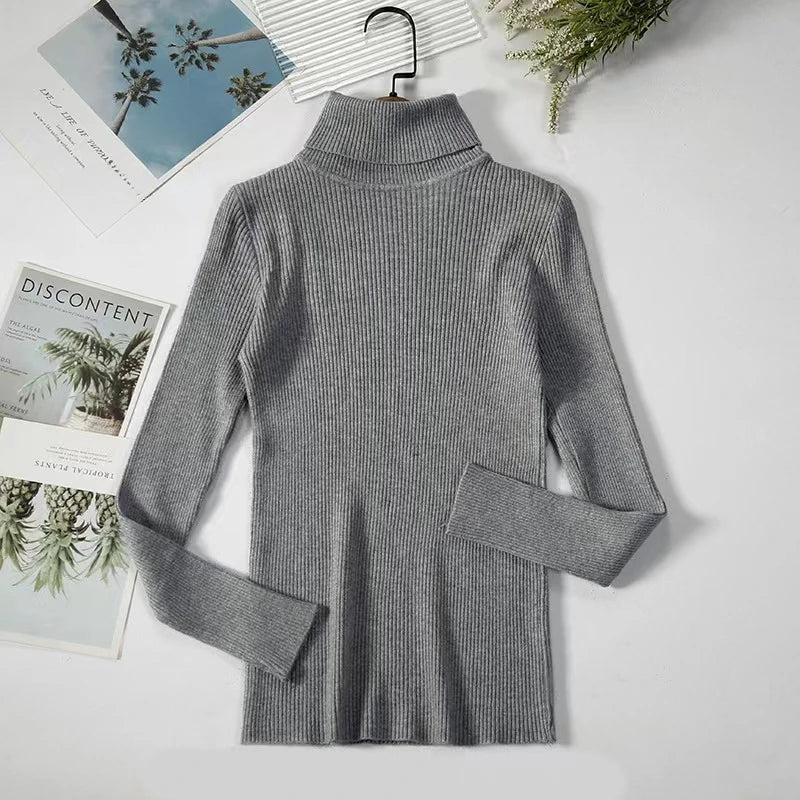 Dara- Half-high turtleneck sweater for women