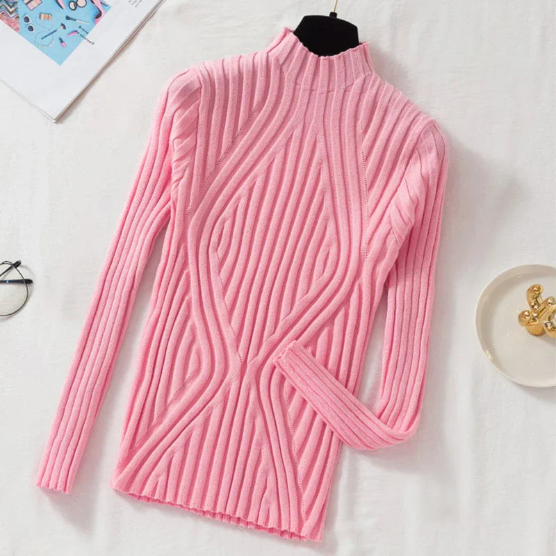 Dara- Half-high turtleneck sweater for women