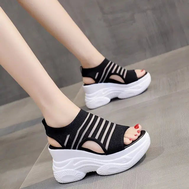 Women's thick-soled summer sandals - Miaka