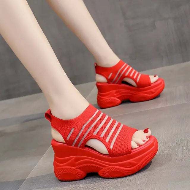 Women's thick-soled summer sandals - Miaka