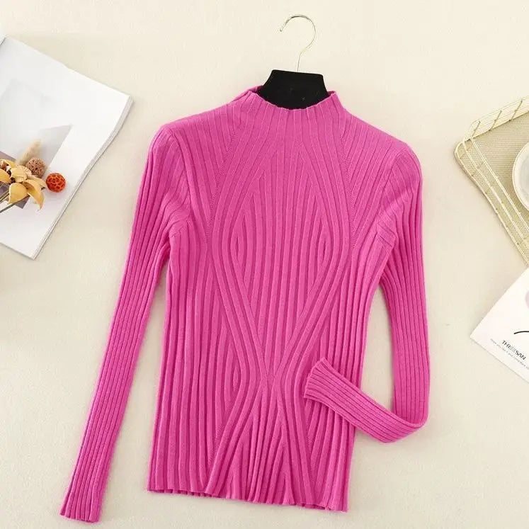 Dara- Half-high turtleneck sweater for women