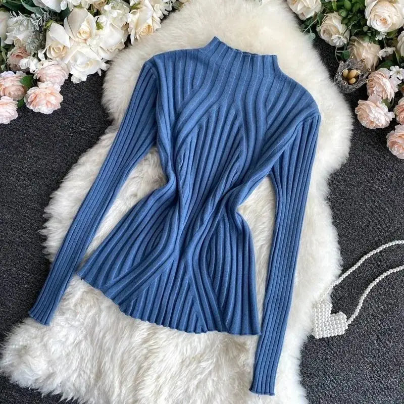 Dara- Half-high turtleneck sweater for women