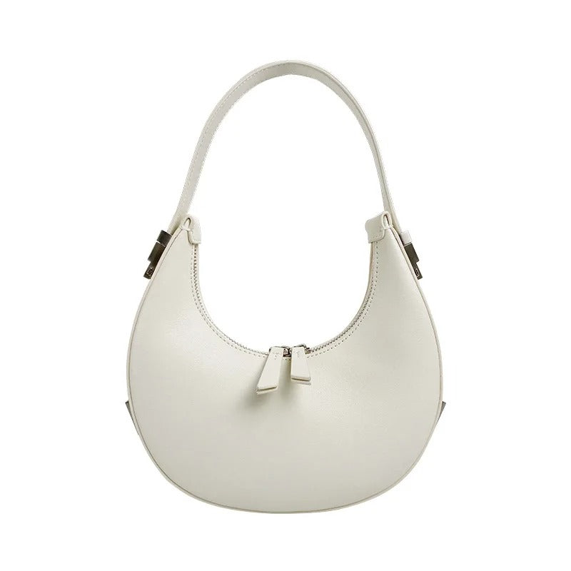 Terra - Trendy half-moon shoulder bag