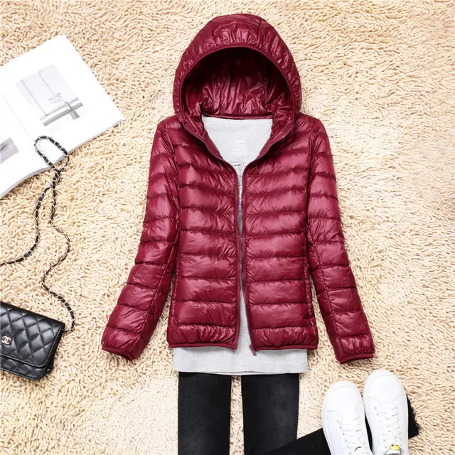 Ultralight down coats for women - Mia