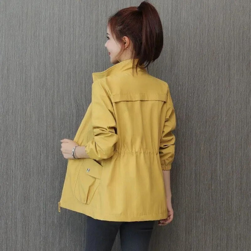 Emma | Solid women's trench coat