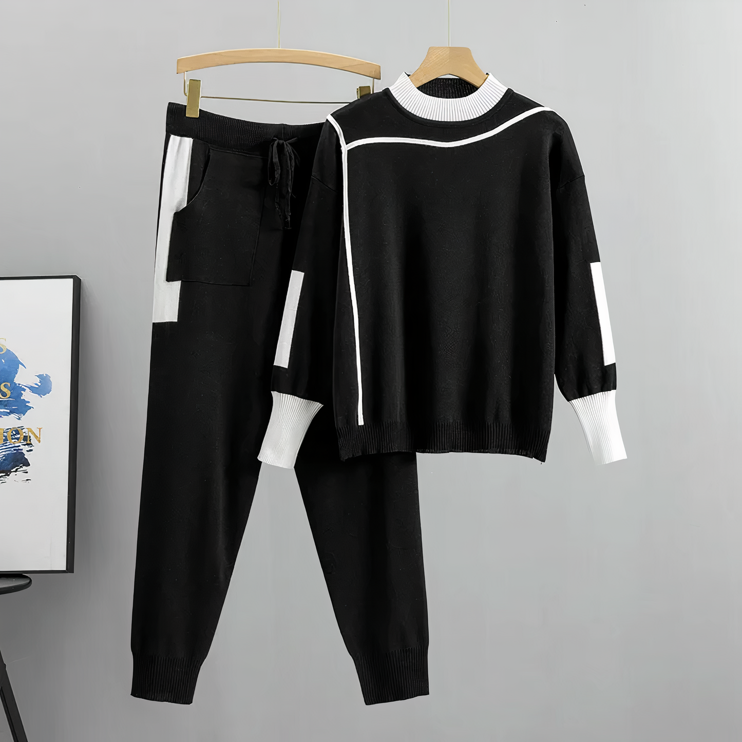 Colorblock tracksuit set - Zaria
