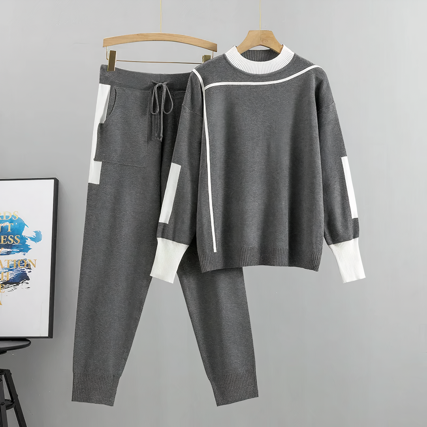 Colorblock tracksuit set - Zaria