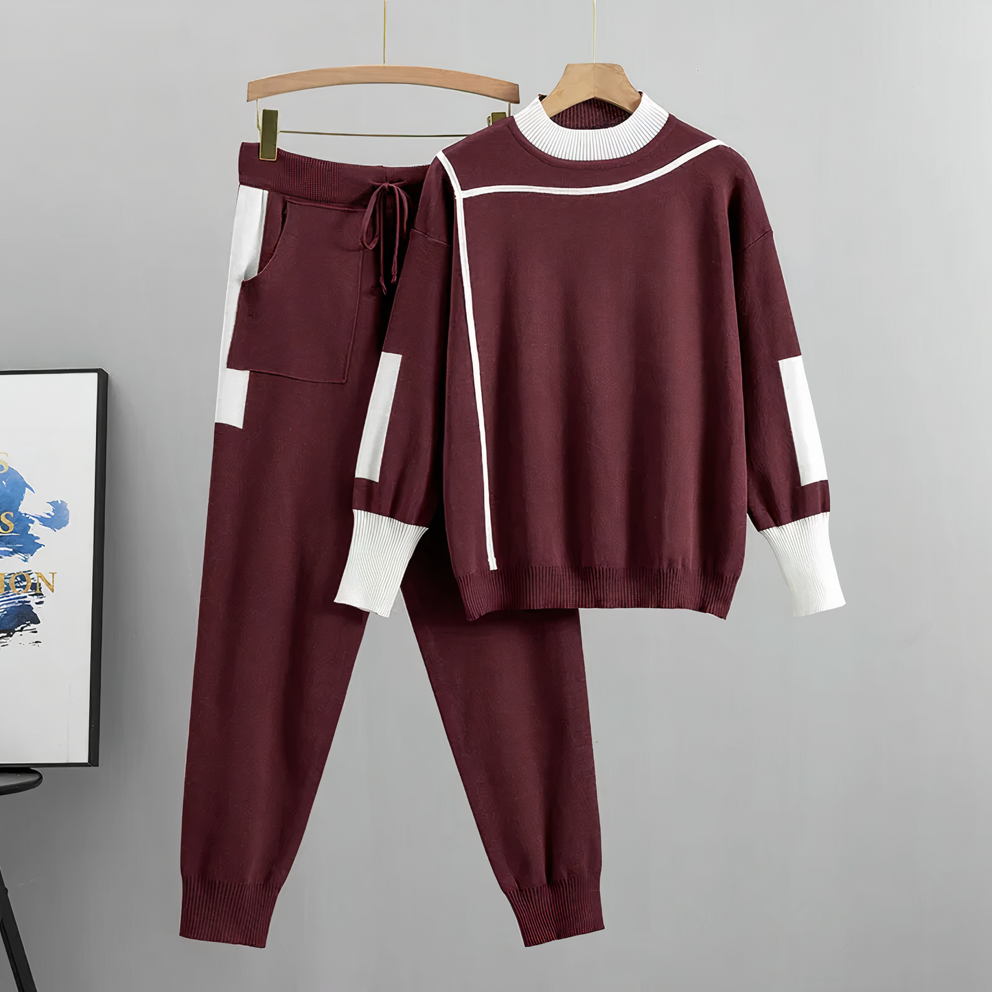 Colorblock tracksuit set - Zaria