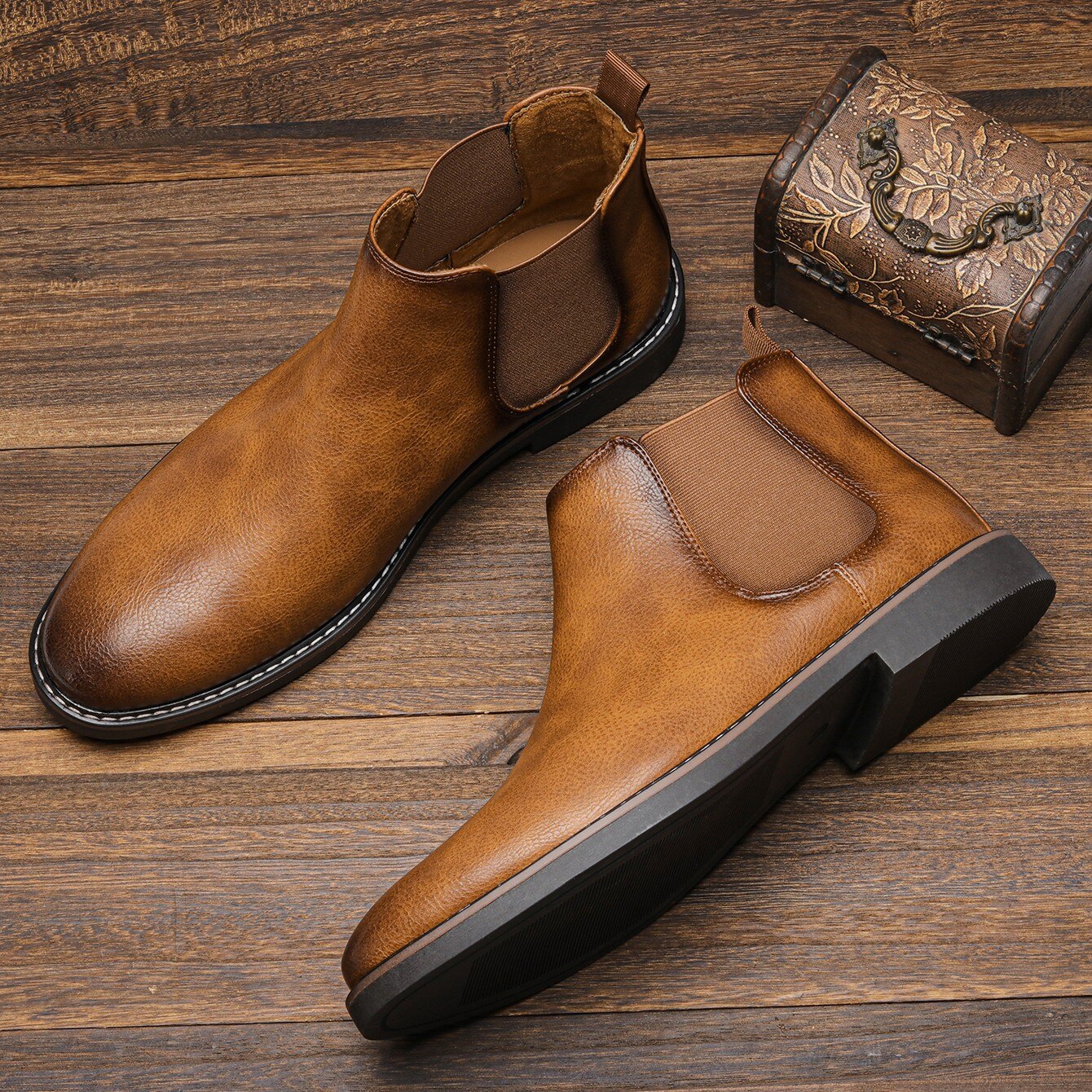 Xandro Boots | Neat Chelsea Boots for Men