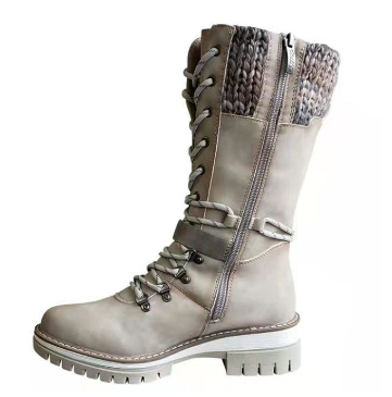 Comfortable, warm autumn boots for a walk in the city