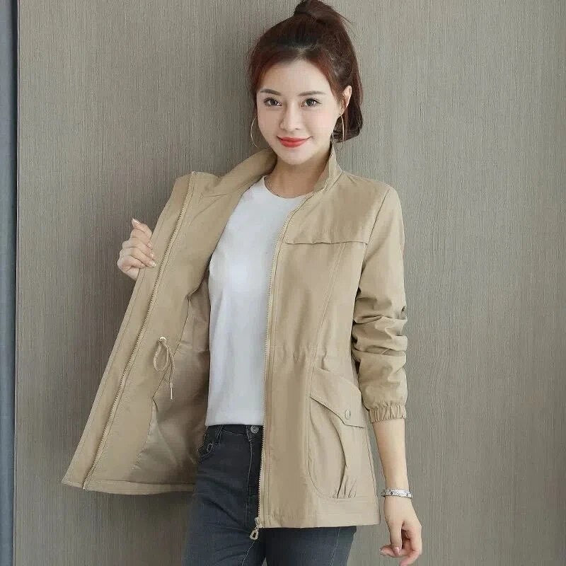 Emma | Solid women's trench coat