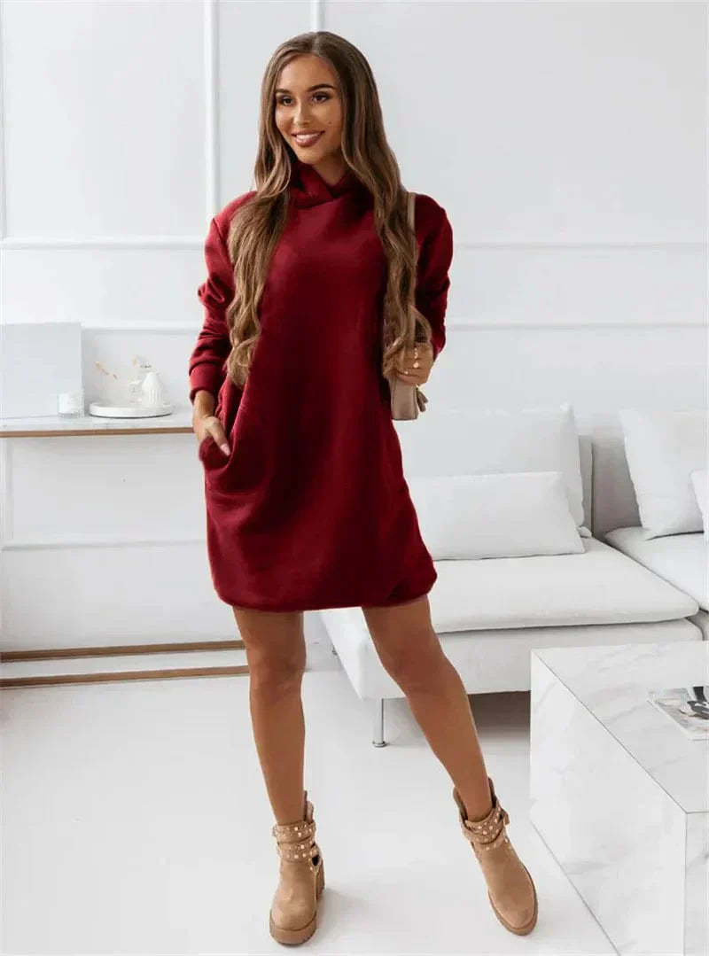 Bristol - dress with hood