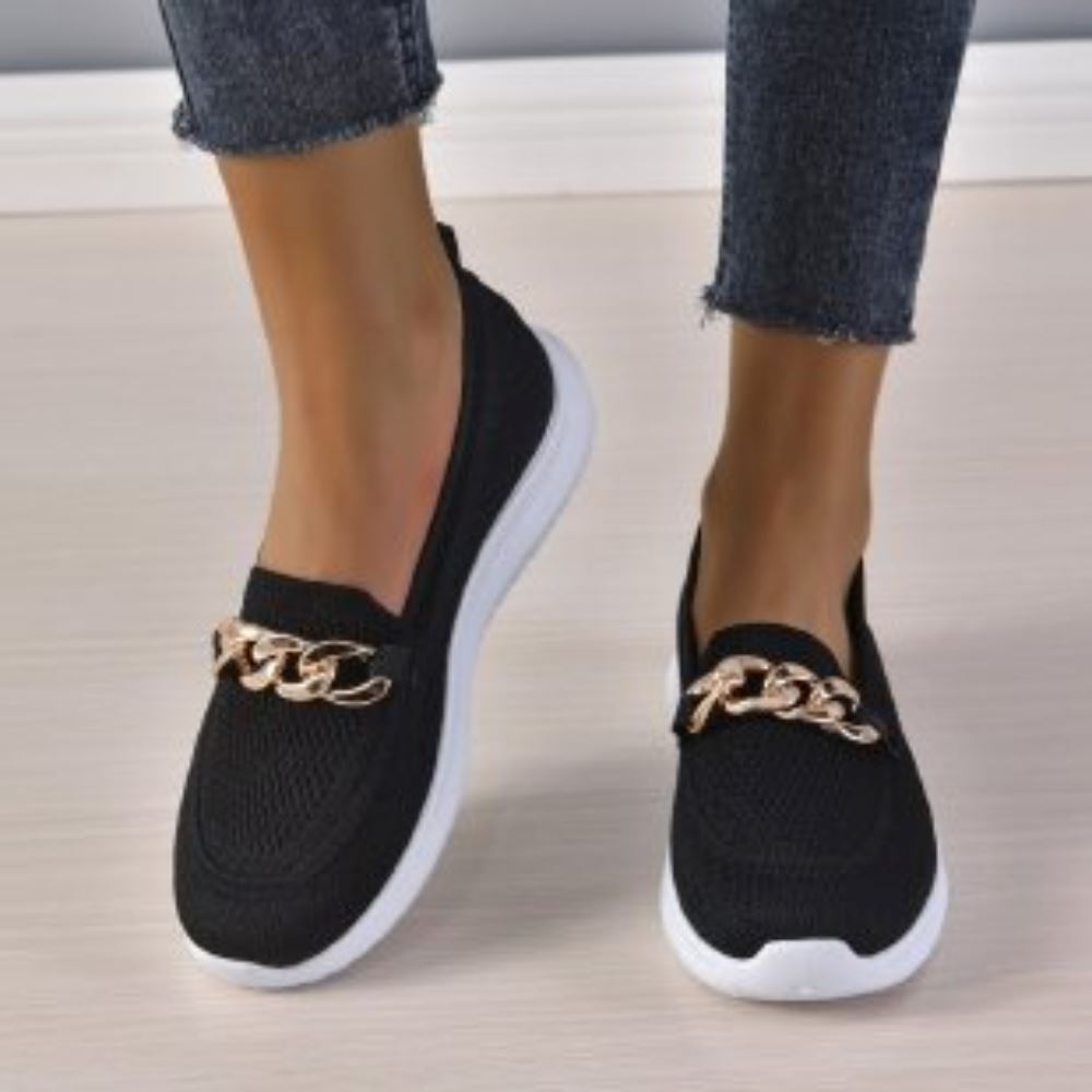 Women's Knit Sneaker Loafer Slip On