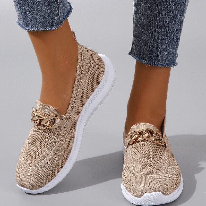 Women's Knit Sneaker Loafer Slip On