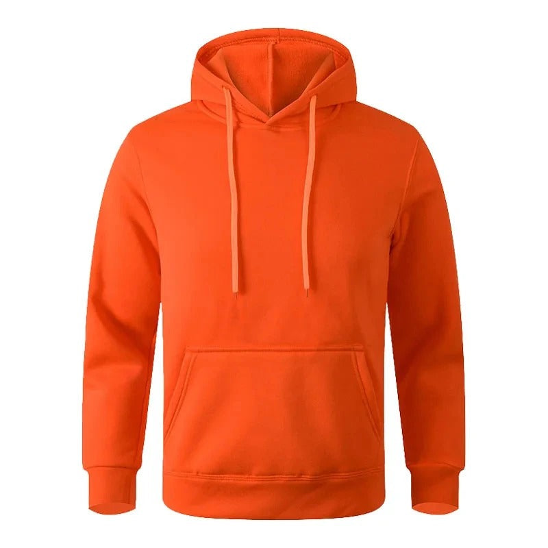 Leo - Classic hoodie in orange