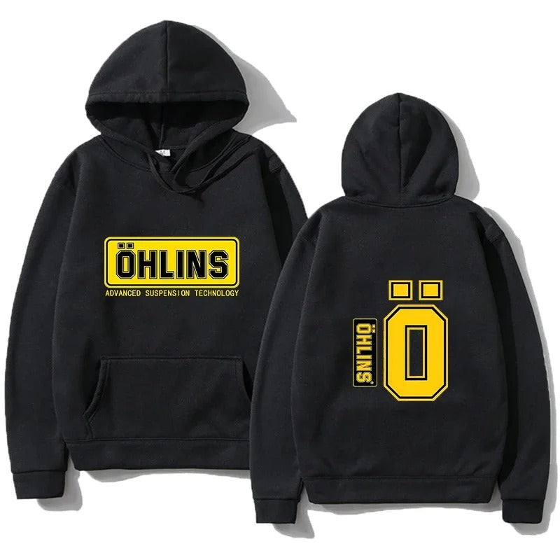 Carson - Men's hoodie with logo print