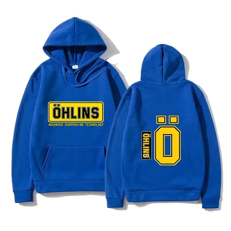 Carson - Men's hoodie with logo print