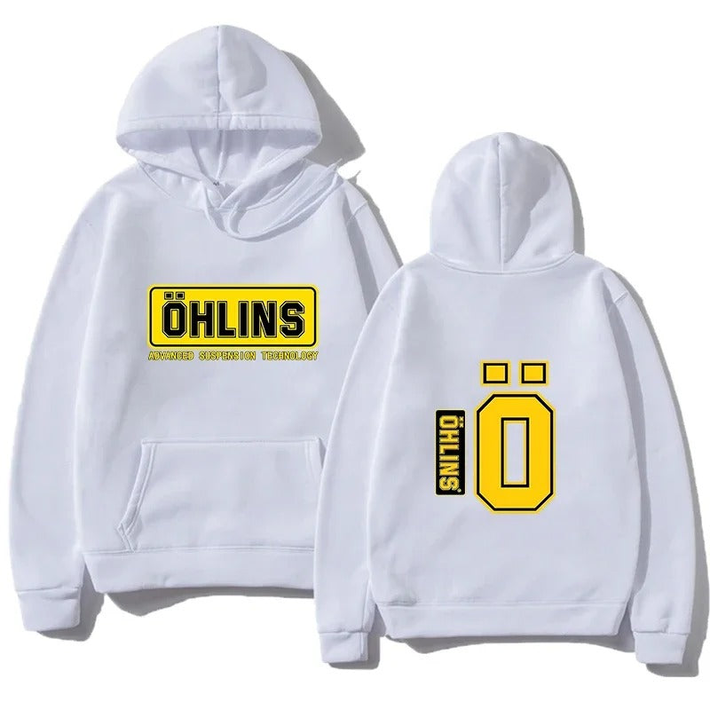 Carson - Men's hoodie with logo print