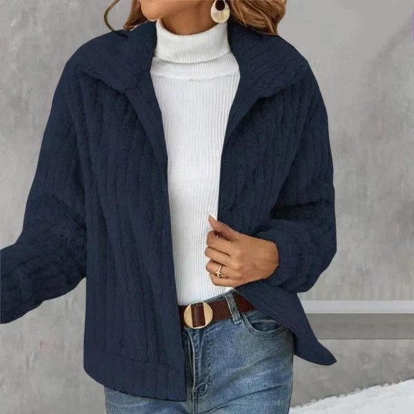 Aloisa - casual plush coat