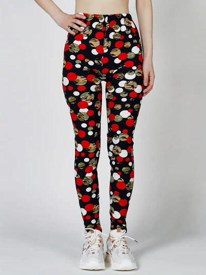 - casual camouflage leggings with high waist