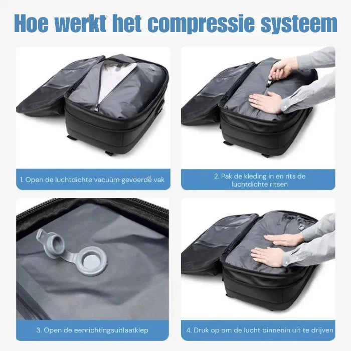 TravelPro - Vacuum backpack-Elly Rose