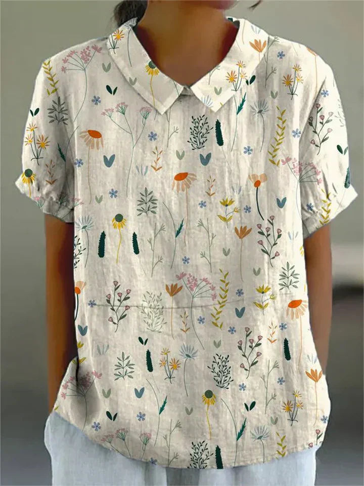 Raelyn Wildflower blouse - The essence of summer in pastel shades