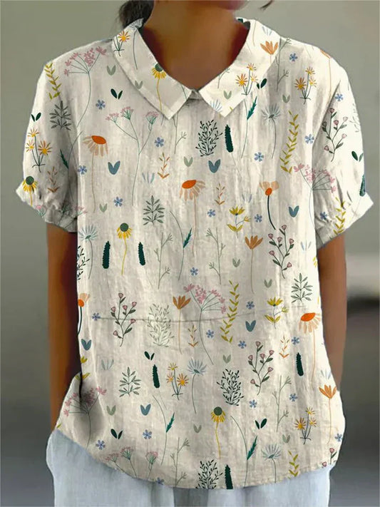 Raelyn Wildflower blouse - The essence of summer in pastel shades