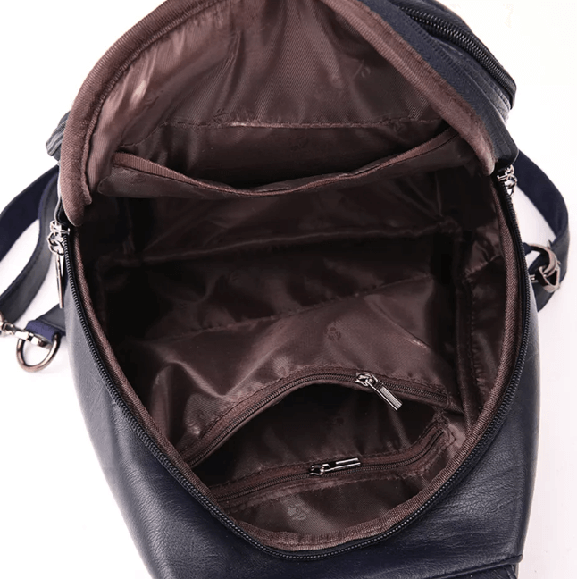 Women's leather backpack - Carolyn-Elly Rose