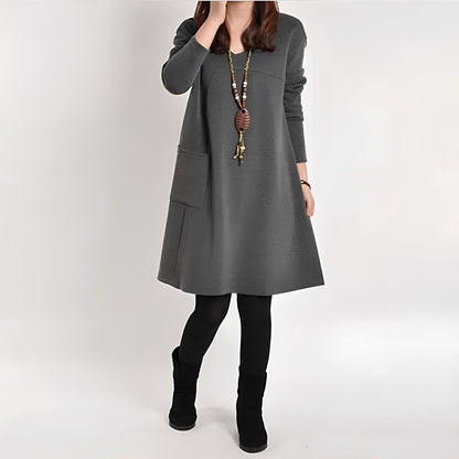 Diana™ | Elegant dress with one pocket