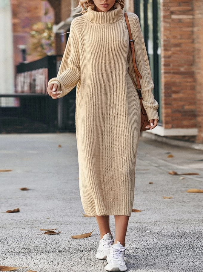 Calyssa™ | Casual knit dress for winter