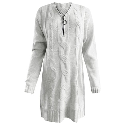 Alba - ribbed tunic dress