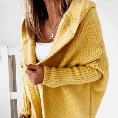 Mid-length coat with plain seams - Sasha
