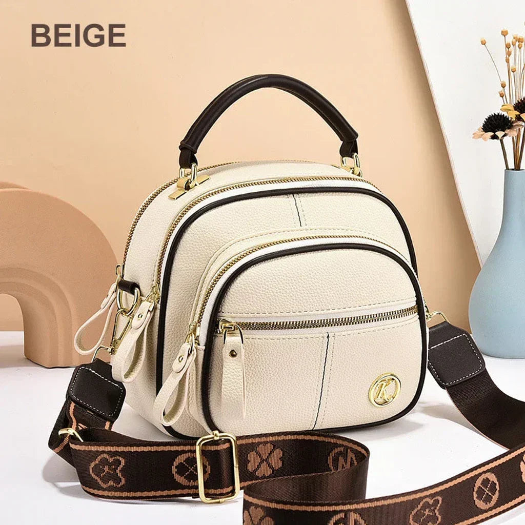Vincea - Adjustable multifunctional bag in vegan leather-Elly Rose
