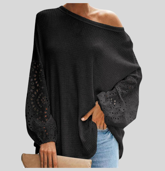 Off-the-shoulder blouse for women