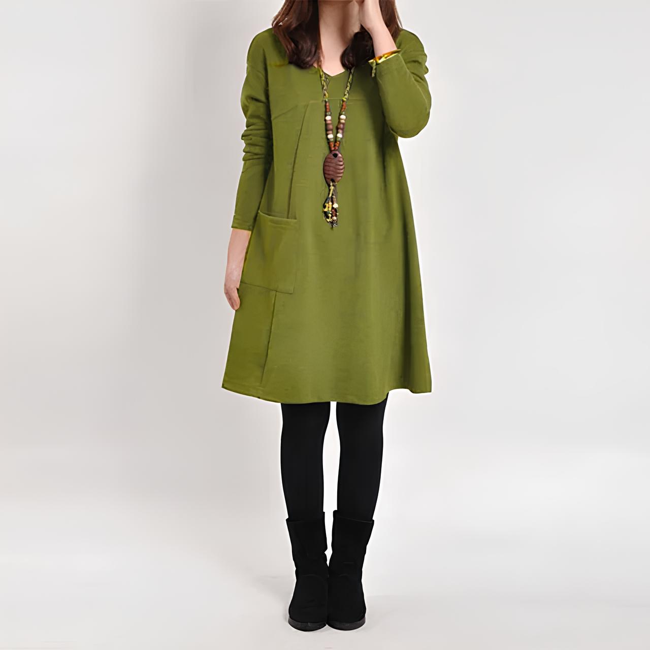 Diana™ | Elegant dress with one pocket
