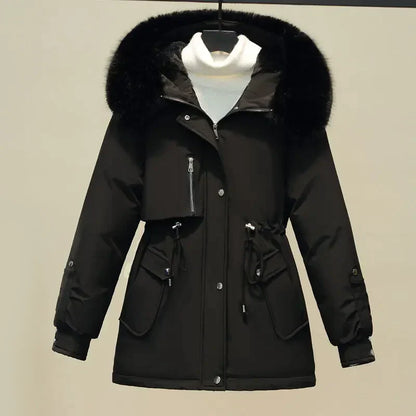 - Cold weather puffer jacket for women