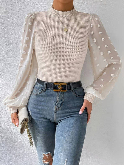 Mila crochet blouse for women - Elegant and refined