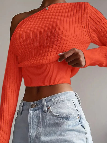 Off-the-shoulder women's top