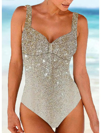 LolaBeach - Swimsuit with sequin print