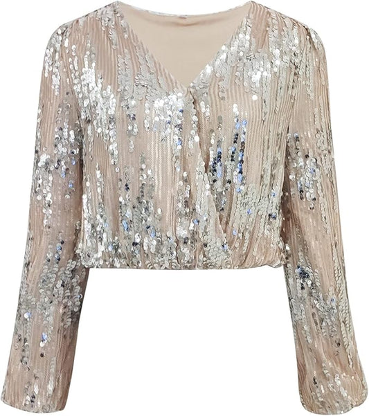 Zoey - Classic long-sleeve blouse for formal occasions