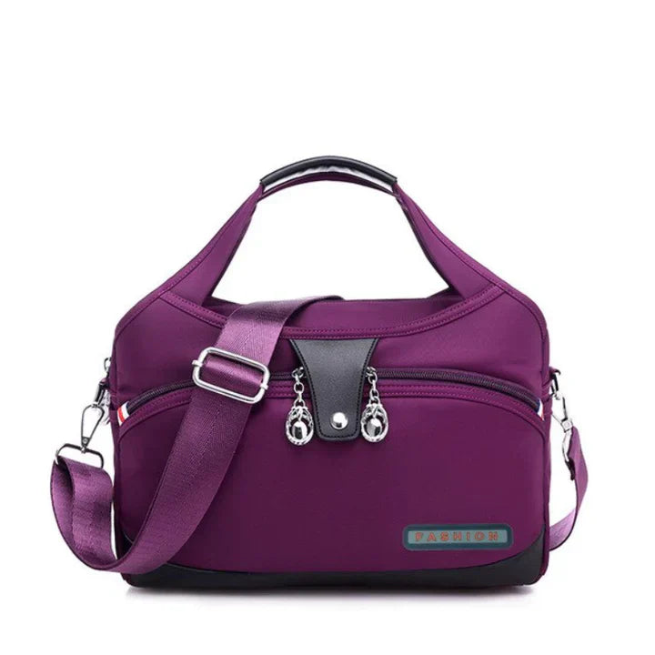 Gisela | Fashionable bag with compartments and zippers